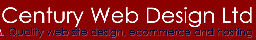 Century Web Design Ltd, Quality website design, ecommerce, digital certificates and hosting.